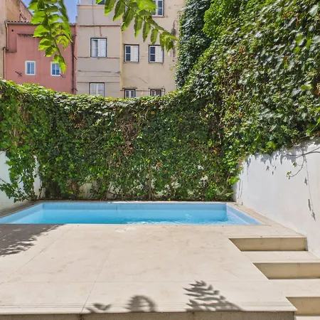דירה Cozy 1br, Private Terrace & Pool - Estrela | By Airnest *
